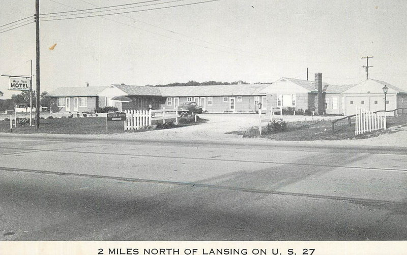 Westview Motel (West View Motel) - Vintage Postcard (newer photo)